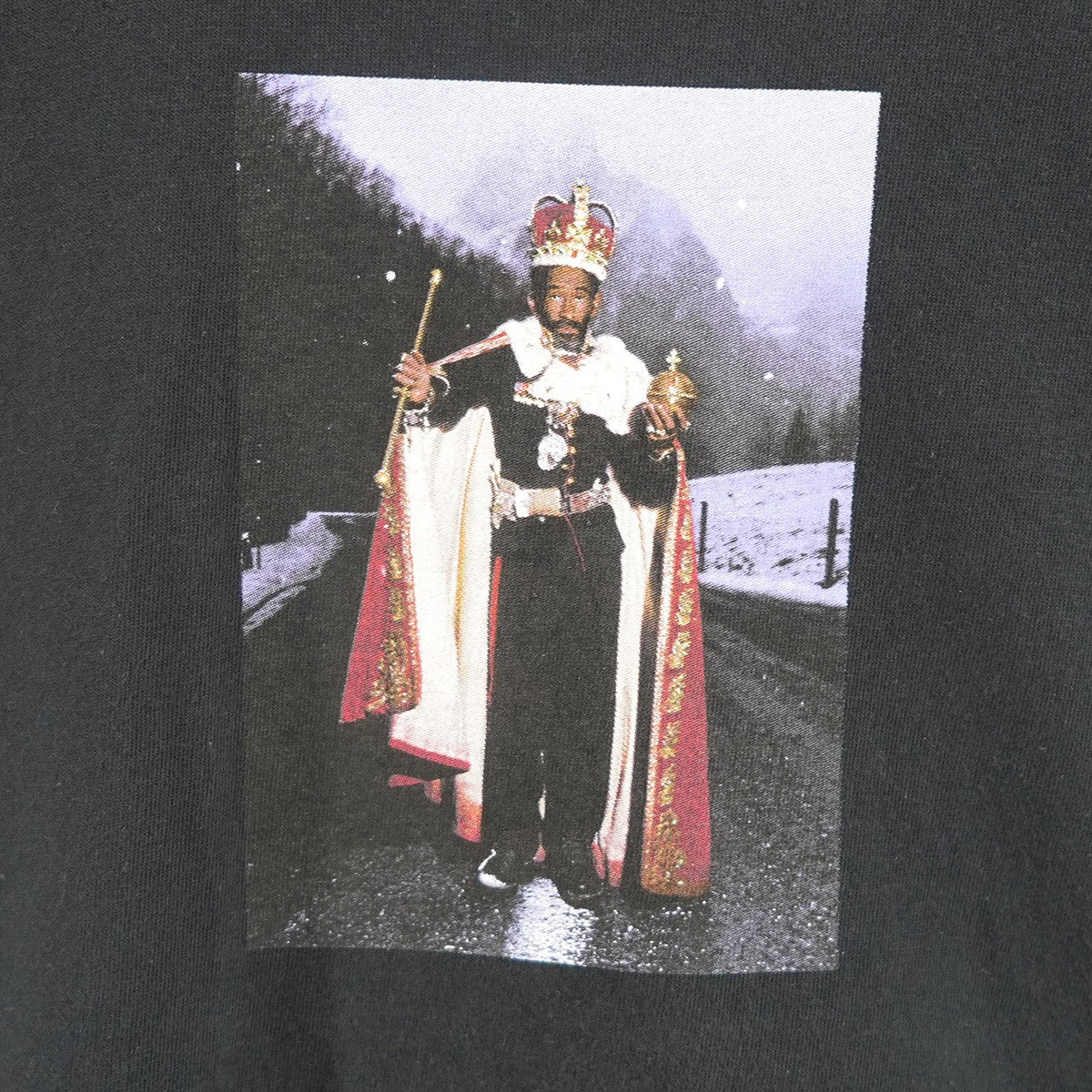 24AW Martine Rose Lee Scratch Perry Teeリー スクラッチ ペリー フォト プリント ドローイング グラフィック ロゴ Tシャツ