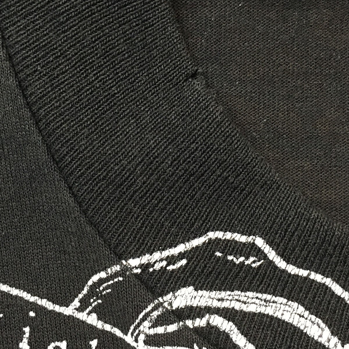 VINTAGE 90s Leslie Arwin Skeleton Print Design Teeレスリーアーウィン スケルトン プリント デザイン Tシャツ 古着・中古-7枚目のアイテム画像