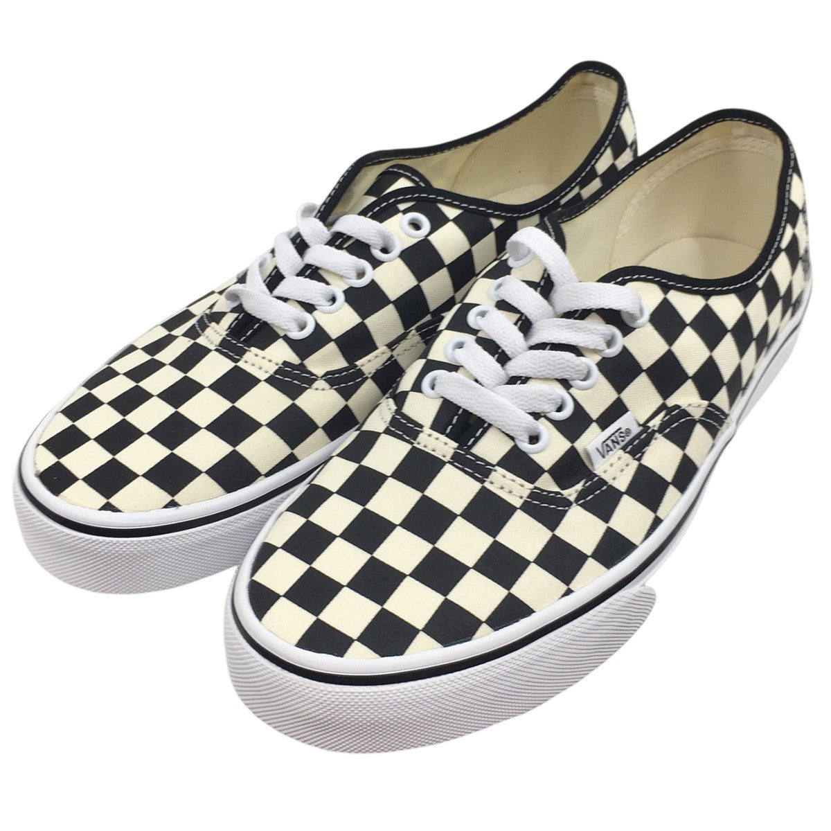 Authentic PRIMARY CHECK BLACK／WHITEチェッカー柄 チェッカーボード スニーカー シューズ 靴