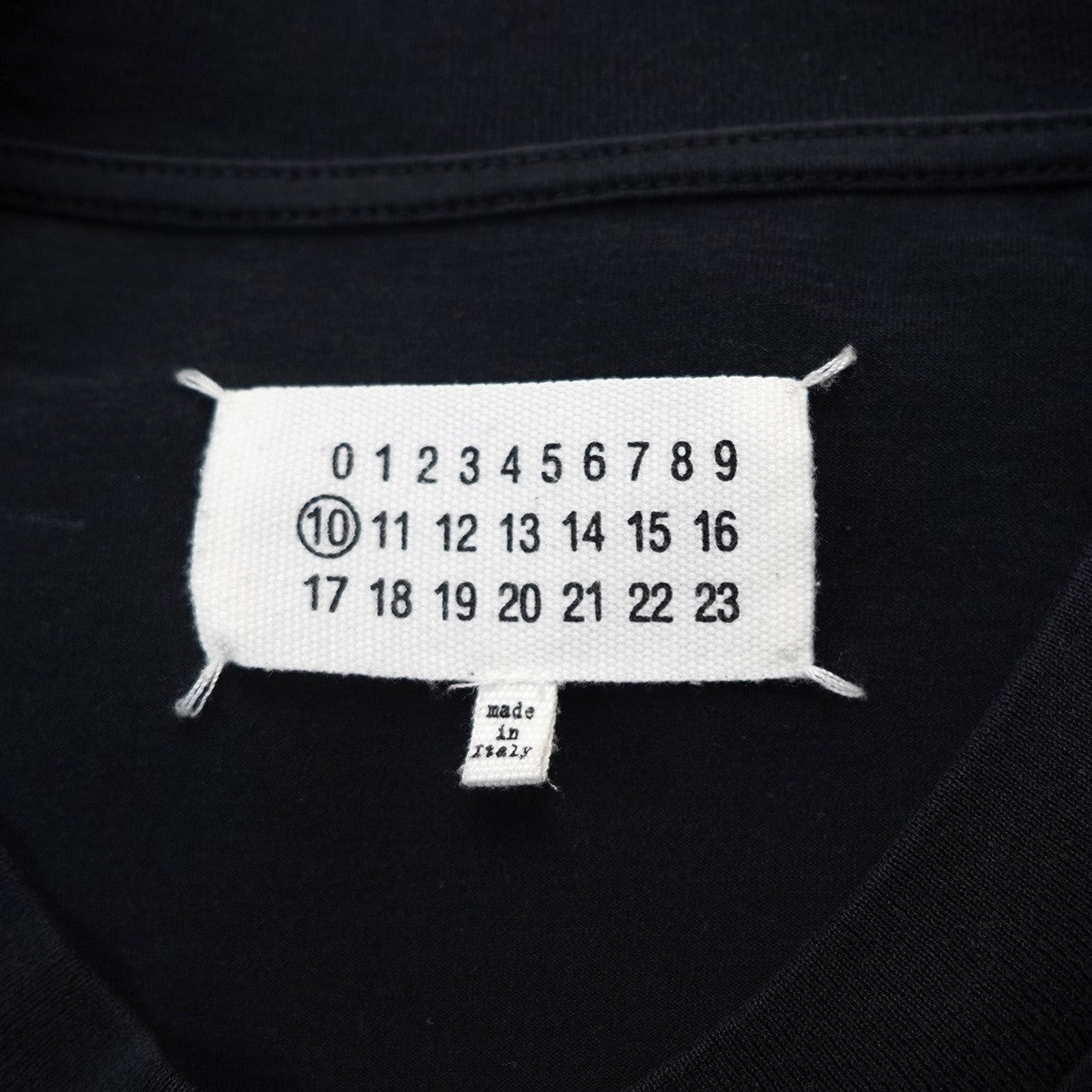 Maison Margiela 18SS Savage Print L／S Tee サベージ 太陽 袖プリント グラフィック四つタグ フォーステッチ ロングスリーブ 長袖 Tシャツ ロンT 古着・中古-8枚目のアイテム画像