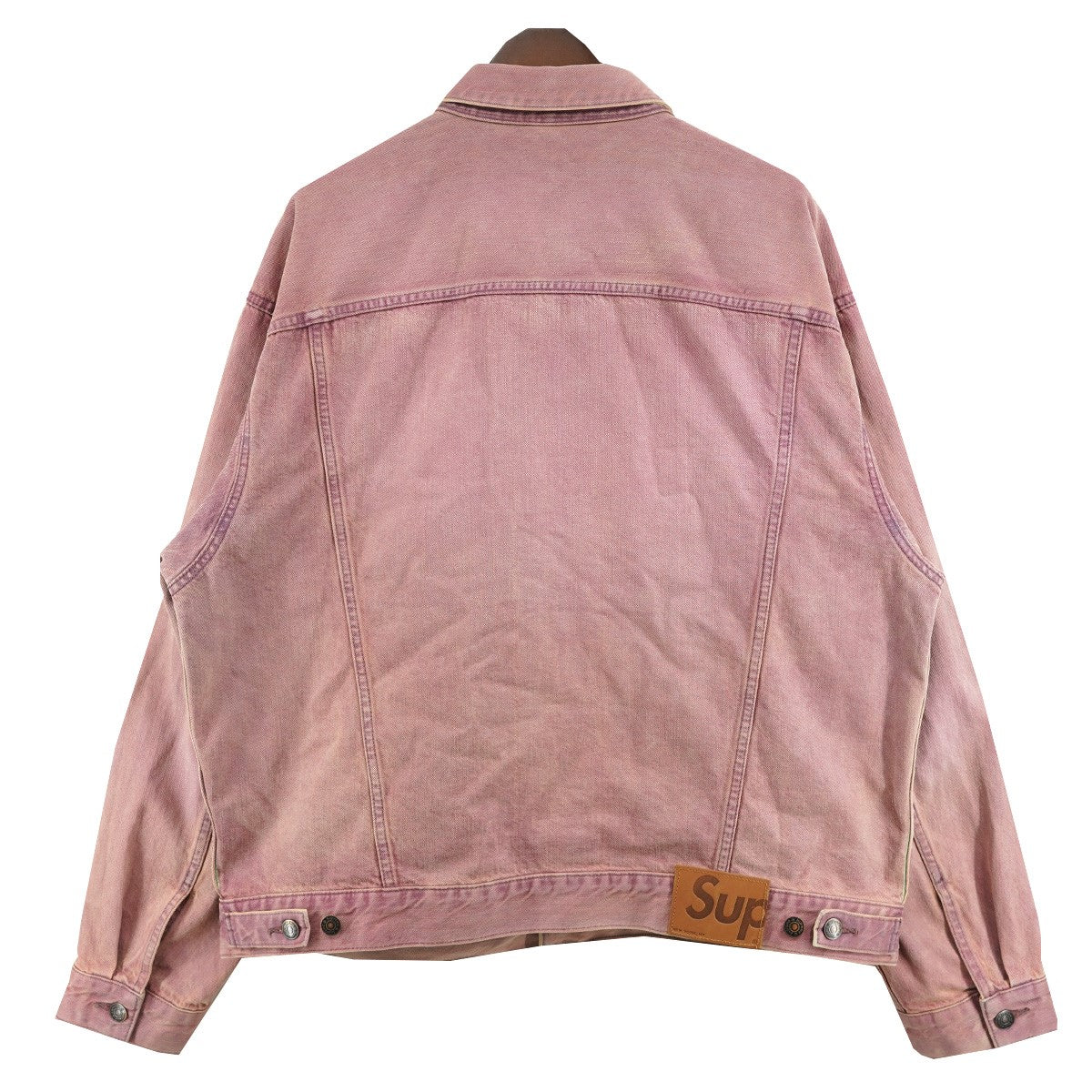 Supreme(シュプリーム) 26SS Denim Trucker Jacket Overdyed Purple