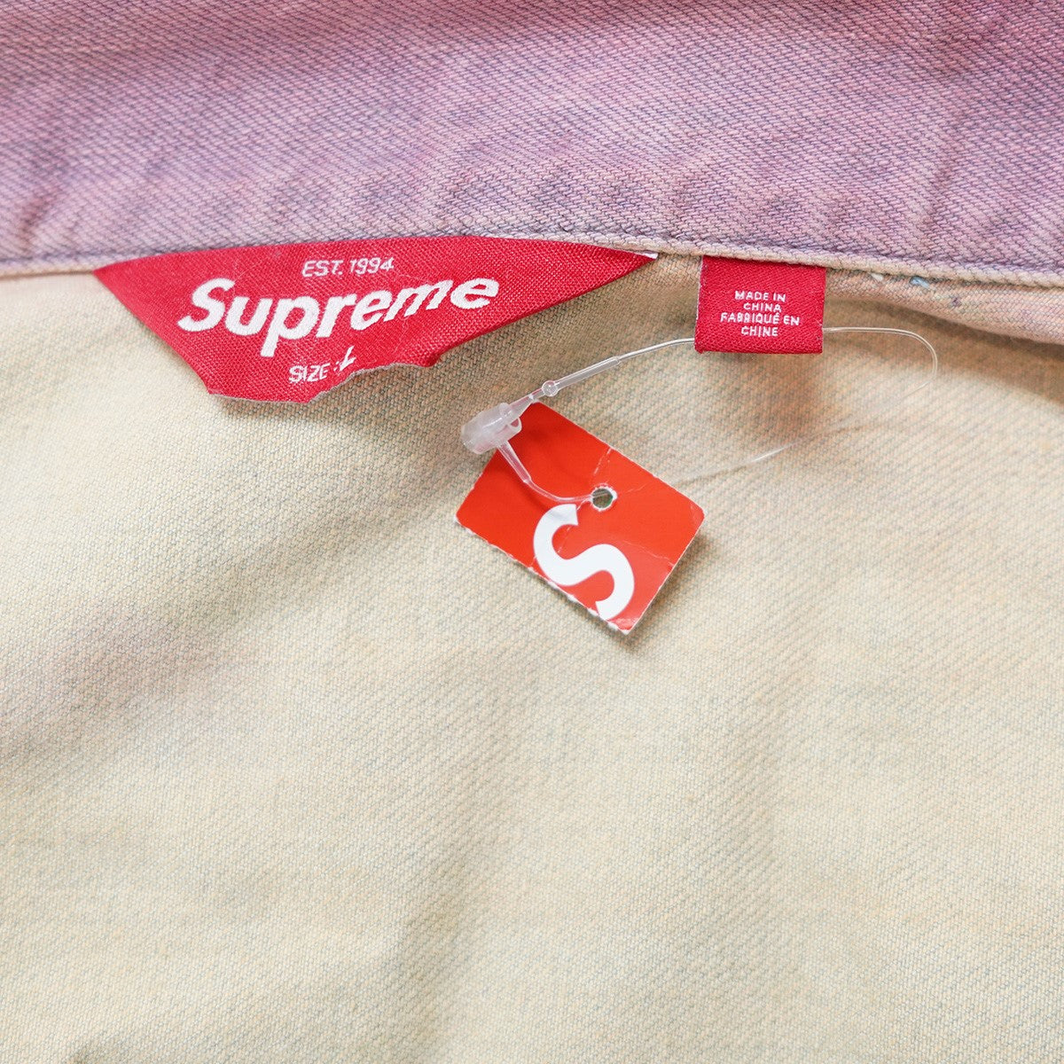 Supreme(シュプリーム) 26SS Denim Trucker Jacket Overdyed Purple