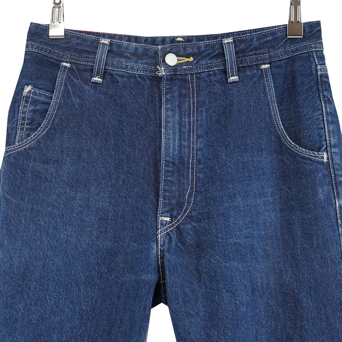 21SS CROPPED WIDE LEGクロップド ワイドレッグ ジーンズ デニム パンツ