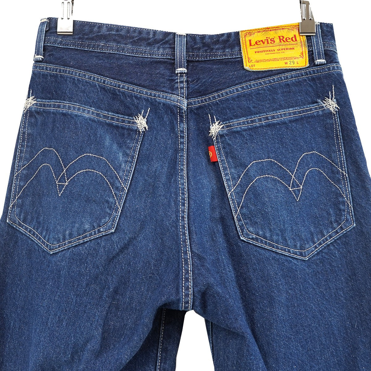 21SS CROPPED WIDE LEGクロップド ワイドレッグ ジーンズ デニム パンツ