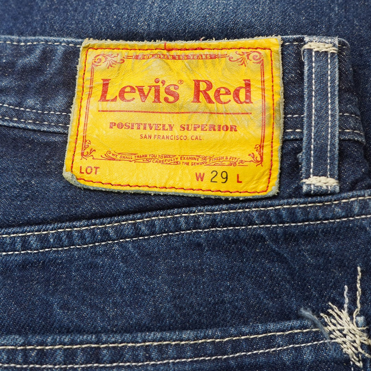 LEVI'S RED(リーバイスレッド) 21SS CROPPED WIDE LEGクロップド
