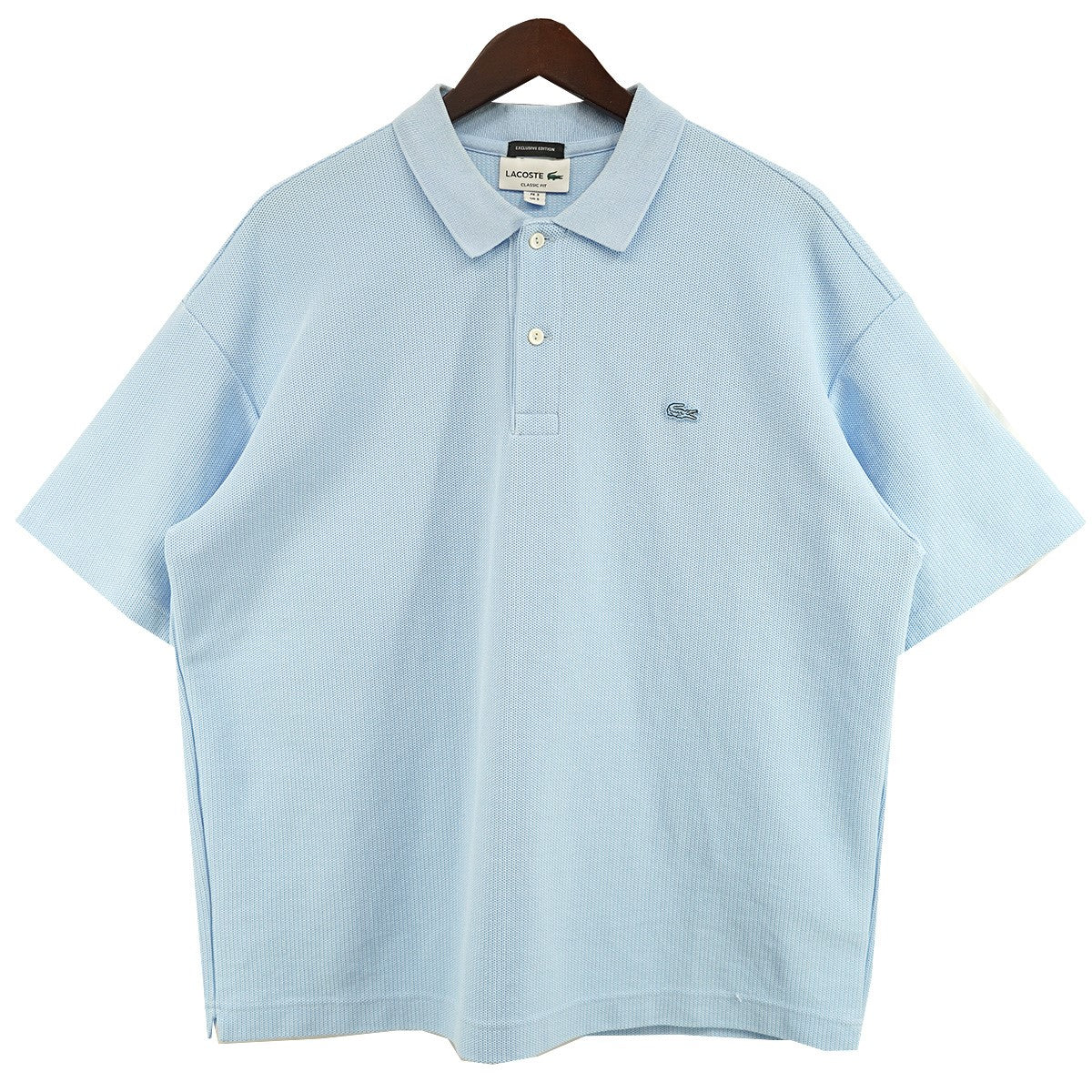 LACOSTE×BEAUTY＆YOUTH UNITED ARROWS 24SS 1TONE PL ワントーン ポロシャツ 古着・中古-1枚目のアイテム画像