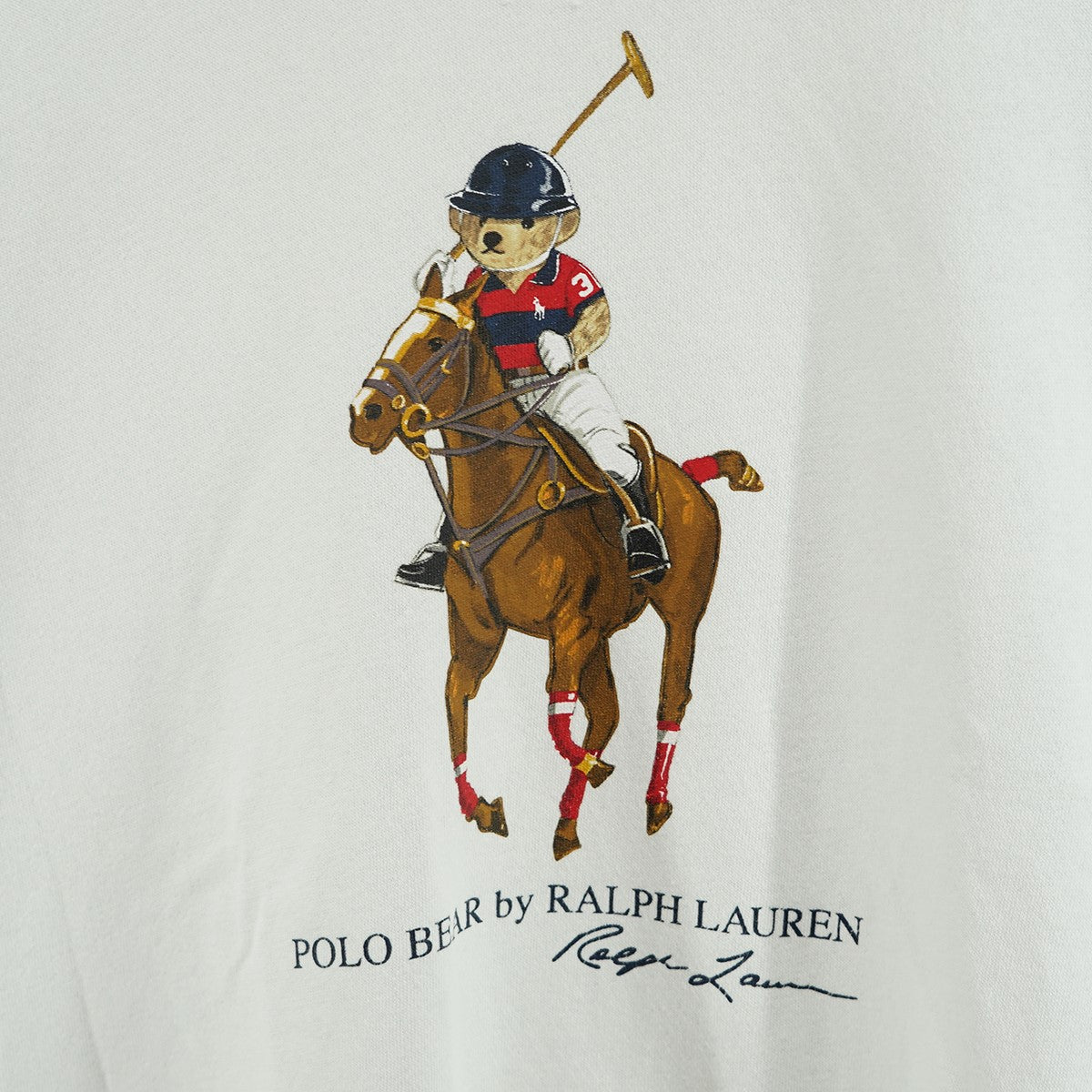 POLO RALPH LAUREN POLO BEAR ポロベア 薄手 スウェット トレーナー 古着・中古-2枚目のアイテム画像