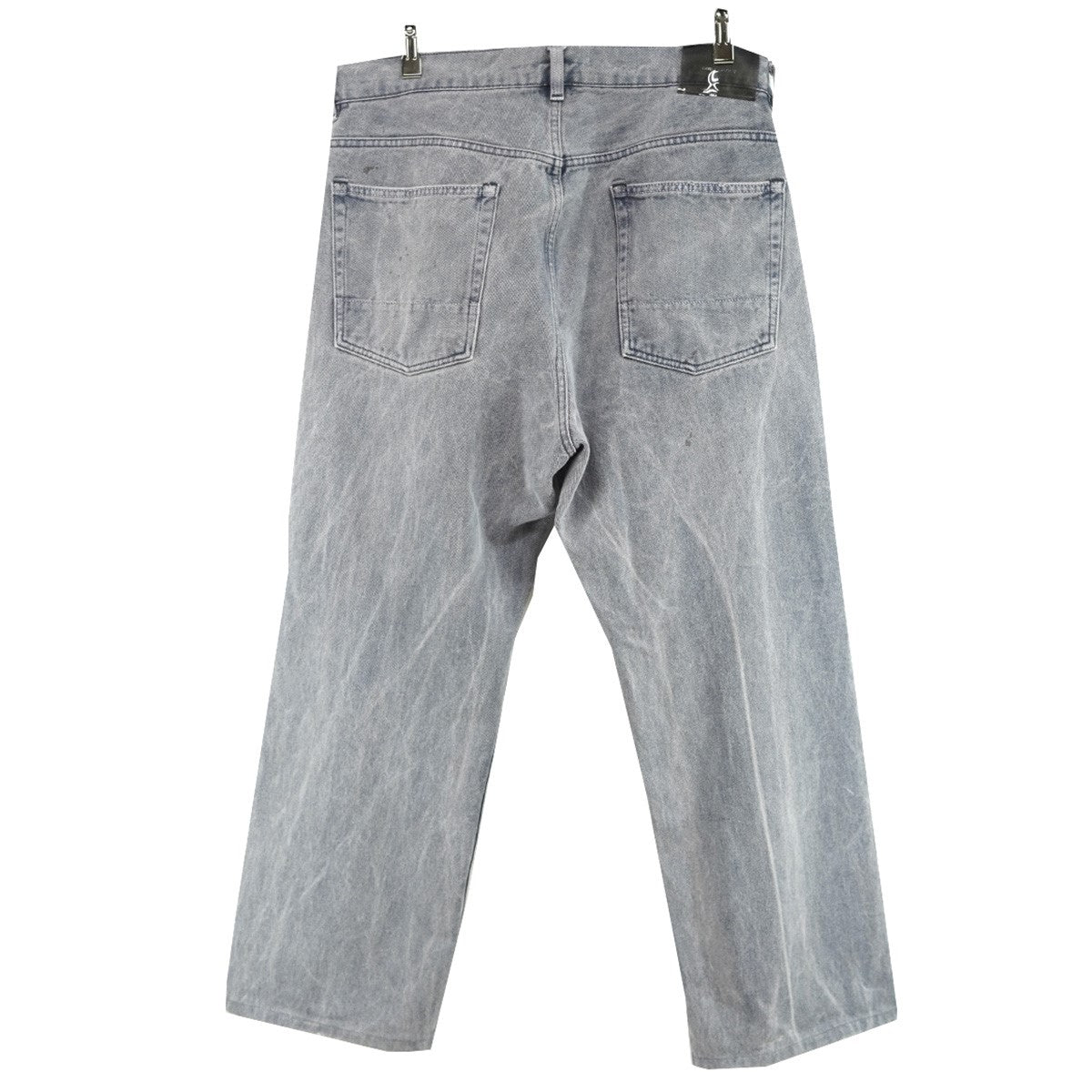 OUR LEGACY 24SS Grey Titan Washヴィンテージ 加工 ワイド ストレート デニム ジーンズ パンツ 古着・中古-2枚目のアイテム画像