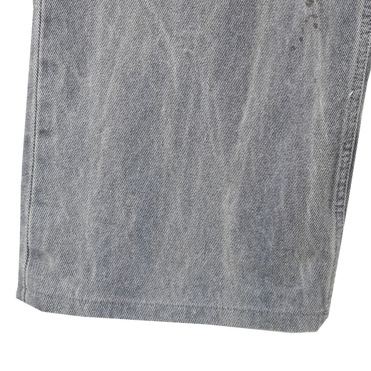 OUR LEGACY 24SS Grey Titan Washヴィンテージ 加工 ワイド ストレート デニム ジーンズ パンツ 古着・中古-5枚目のアイテム画像