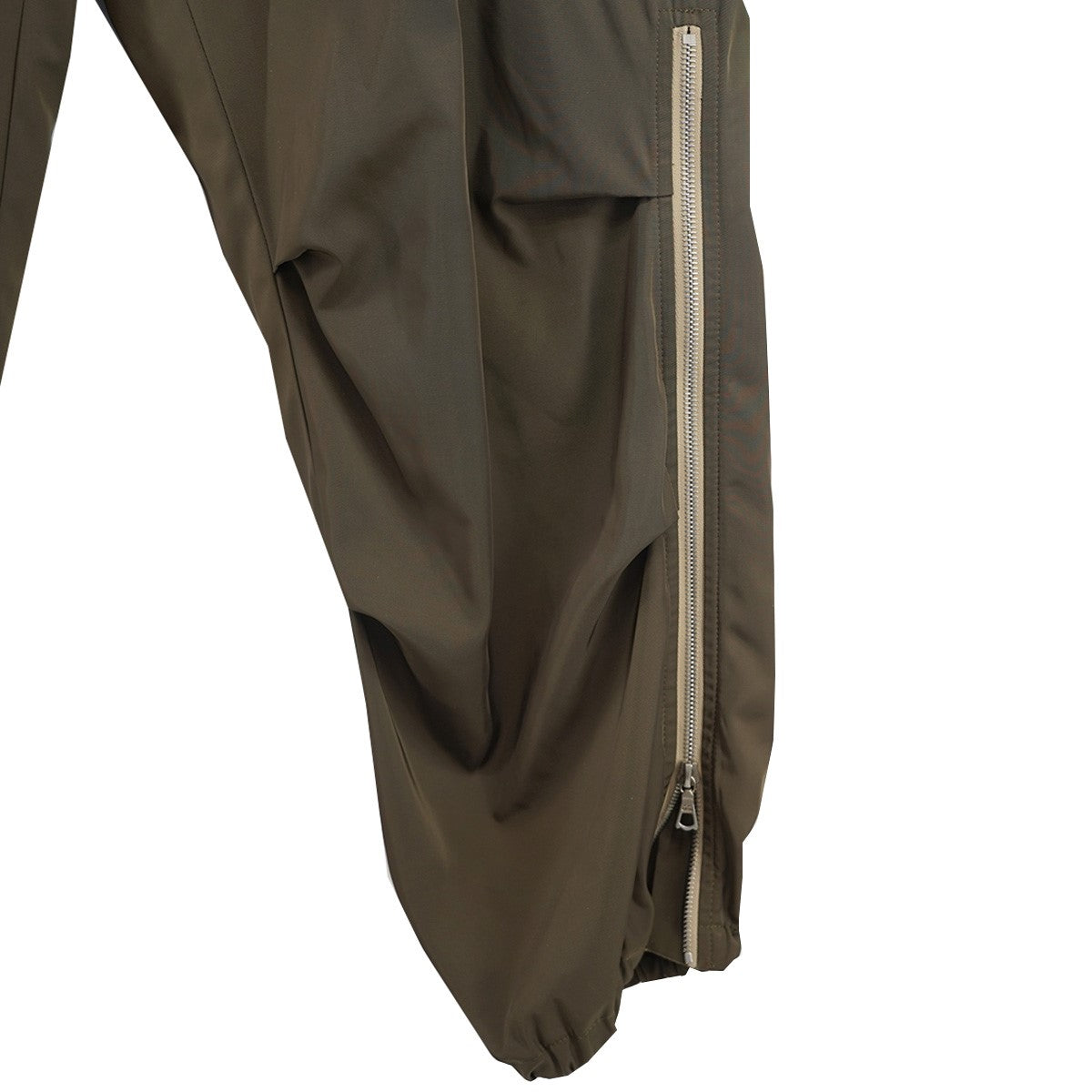 DRIES VAN NOTEN 24SS PENTIN SV 8210 M．W．PANTS バルーンシルエットビッグ フラップポケット アウトシーム スリットジッパー パラシュート ワイド カーゴ パンツ 古着・中古-7枚目のアイテム画像