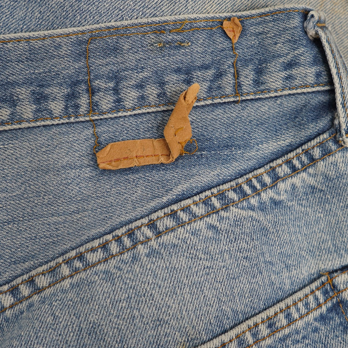 66後期 70s 1979年10月 トップボタン裏6 脇割りVintage 501 ヴィンテージ デニム パンツ ジーンズ