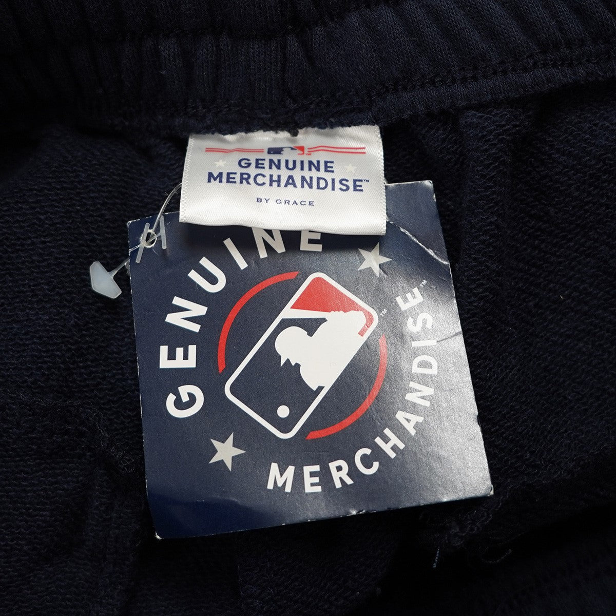 GENUINE MERCHANDISE 24SS MLB ワンポイントロゴ ロサンゼルスドジャース LA ロゴ刺繍 ワイドテーパード イージー スウェット パンツ 古着・中古-6枚目のアイテム画像