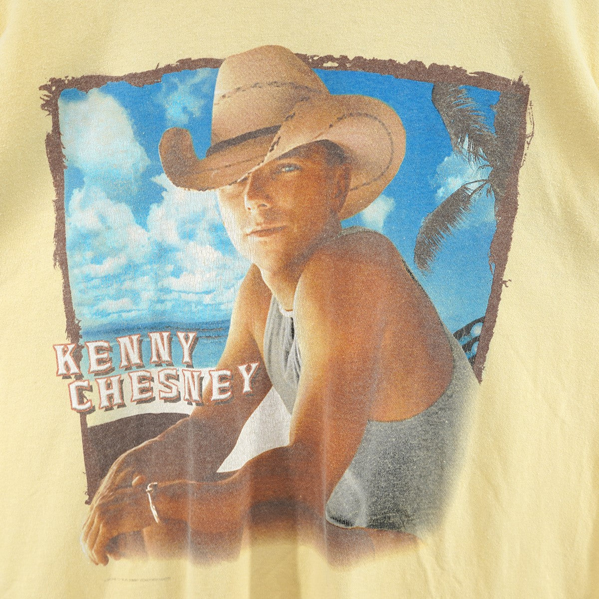 VINTAGE 00s 20004年 Kenny Chesneyケニー・チェズニー ツアー Tシャツ 古着・中古-3枚目のアイテム画像