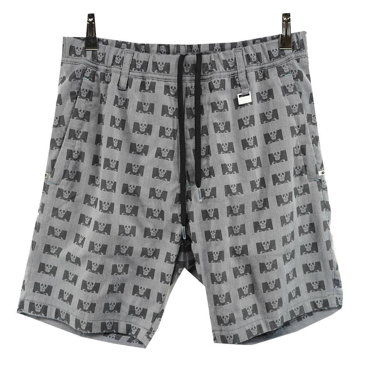 MARK＆LONA 24SS Prave Shorts スカル総柄 ペイブ イージー ショーツ ハーフパンツ 古着・中古-1枚目のアイテム画像