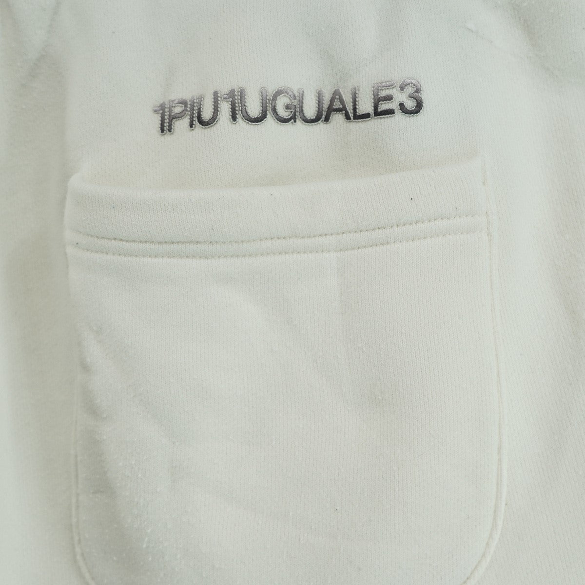 1piu1uguale3×lucien pellat-finet 22SS LEAF SWEAT SHORTS コラボ スビン混 リーフ 大麻草ロゴ グラデーション 刺繍 イージー スウェット ショーツ ハーフパンツ 古着・中古-4枚目のアイテム画像