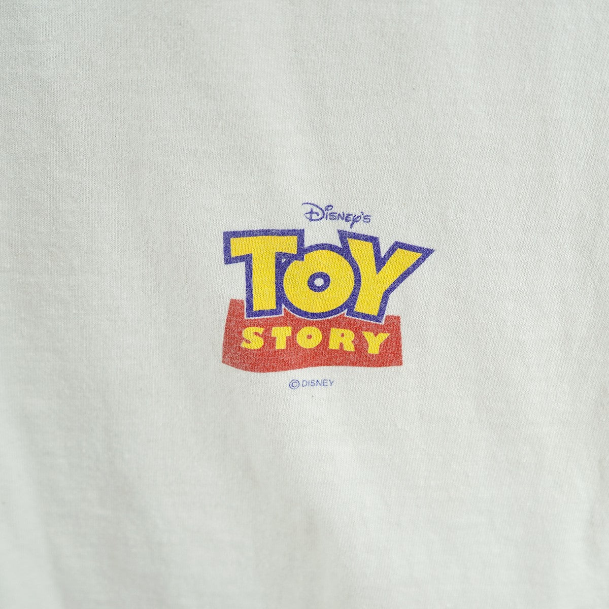 VINTAGE 90s TOY STORY Stanley Desantis トイストーリーリトルグリーンメン リンガー Tシャツ 古着・中古-5枚目のアイテム画像