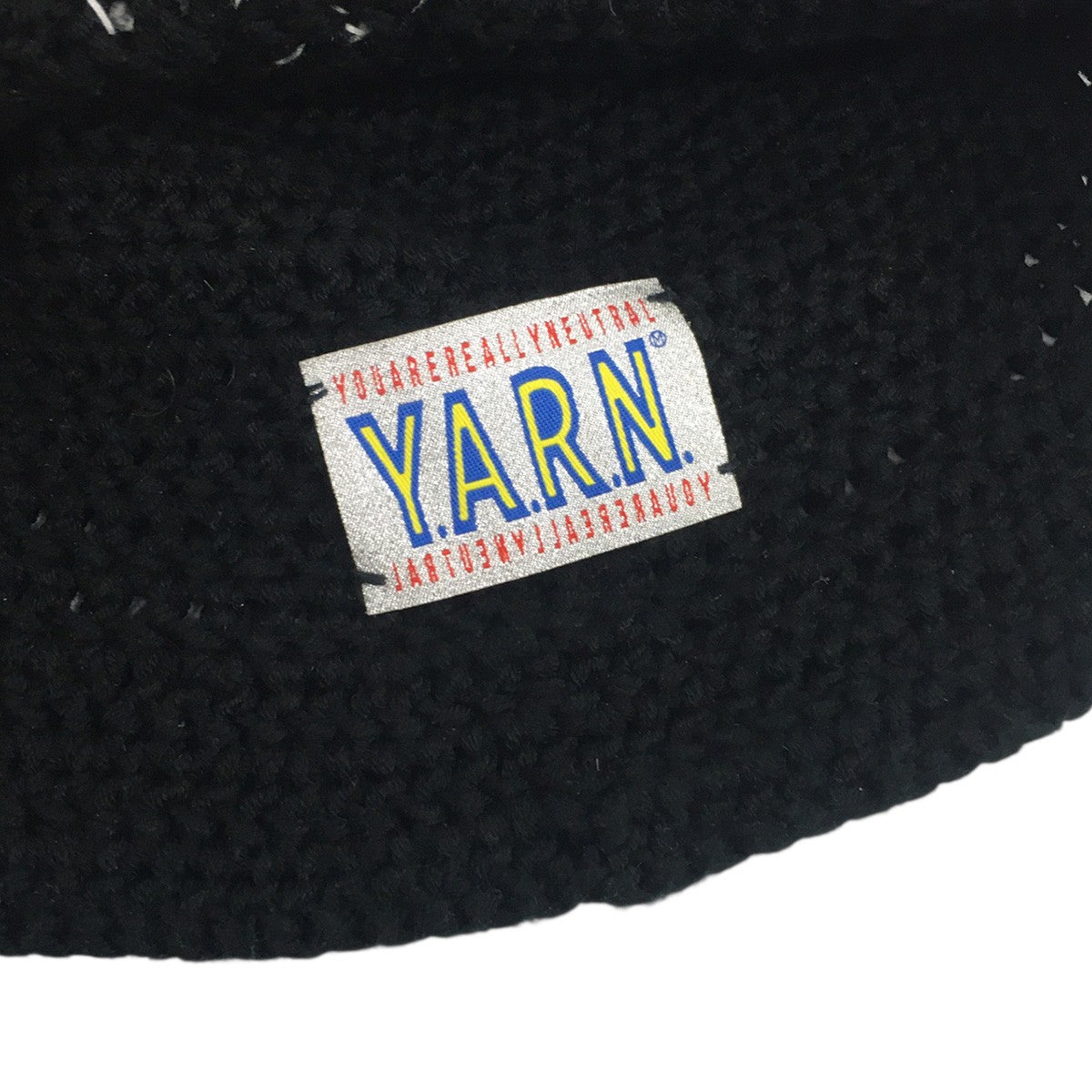 25SS Y．A．R．N． 3D CROSS KNIT BEANIEクロス ニット ビーニー ニットキャップ 帽子