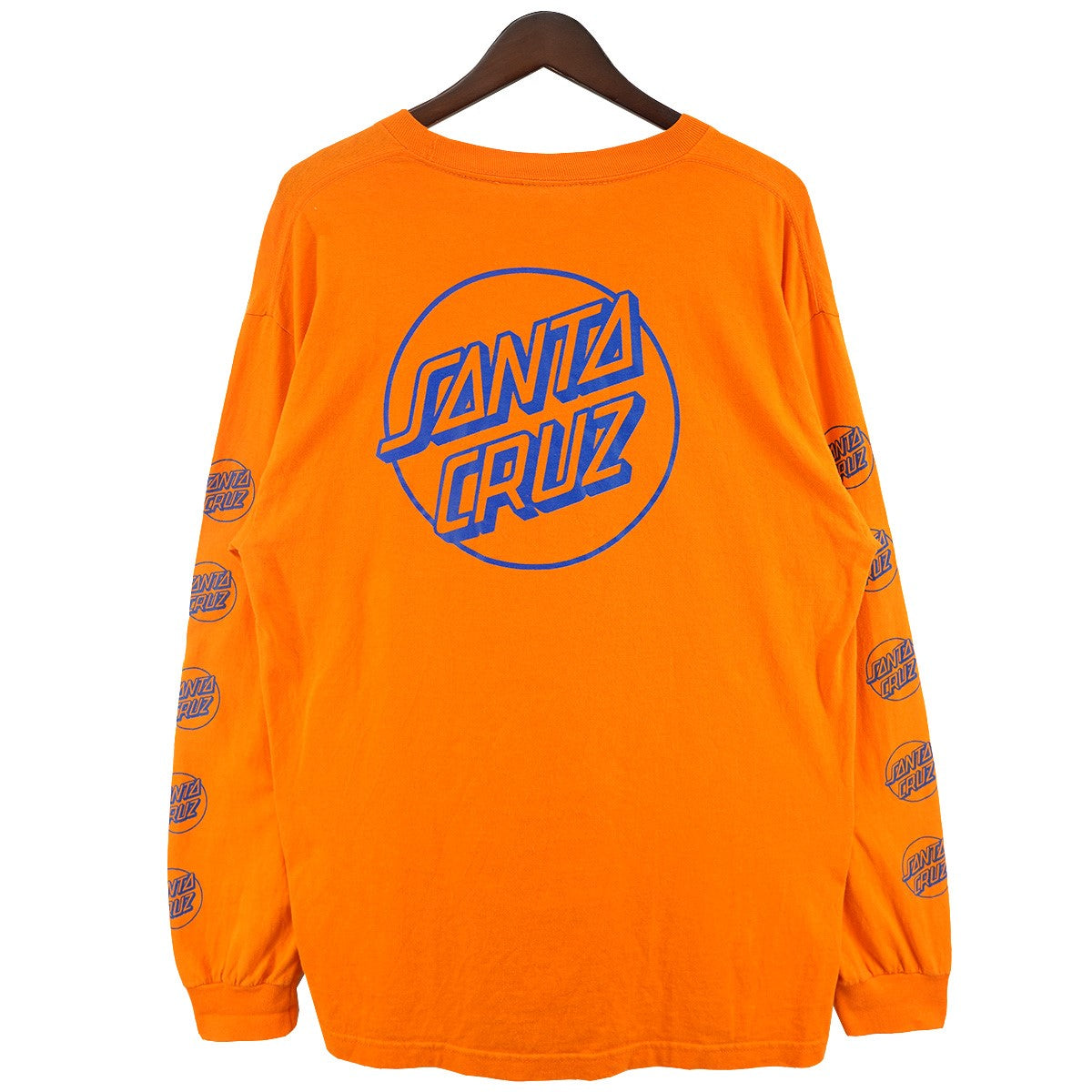 SANTA CRUZ 00s Old NHSタグ ロゴ ロングスリーブ 長袖 Tシャツ ロンT 古着・中古-1枚目のアイテム画像