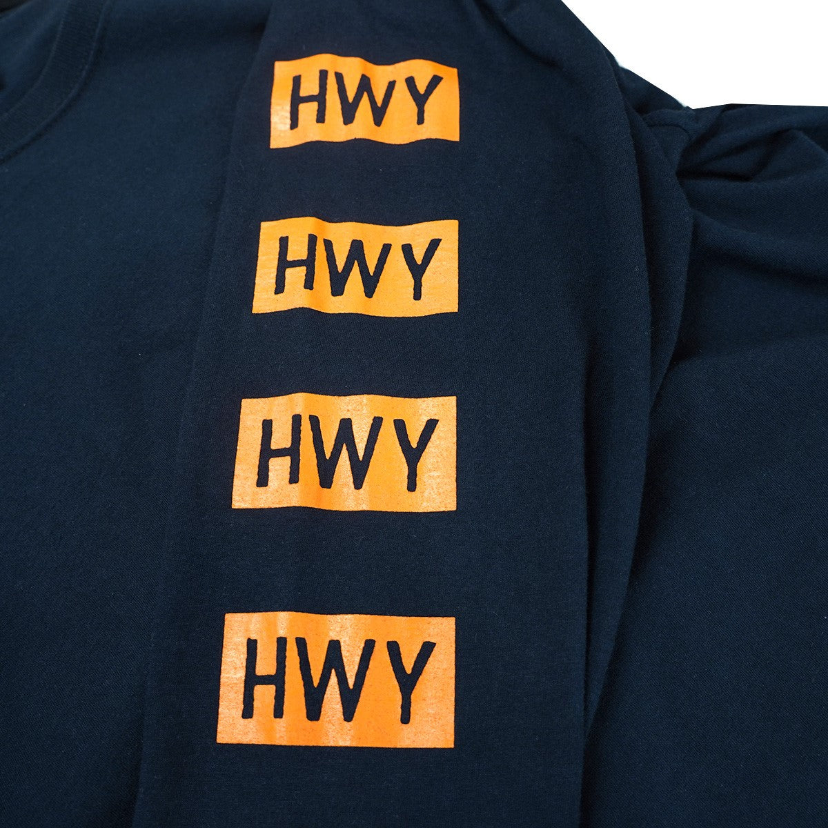 HWY HAWG LONG SLEEVEロゴ ロングスリーブ 長袖 Tシャツ ロンT 古着・中古-5枚目のアイテム画像
