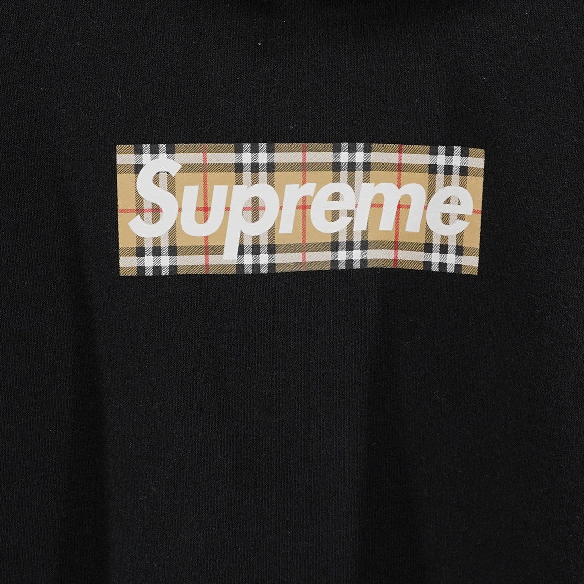 トップス Burberry 22SS Burberry Box Logo Hooded Supreme×BURBERRY 22SS Burberry Box Logo Hooded Sweatshirt