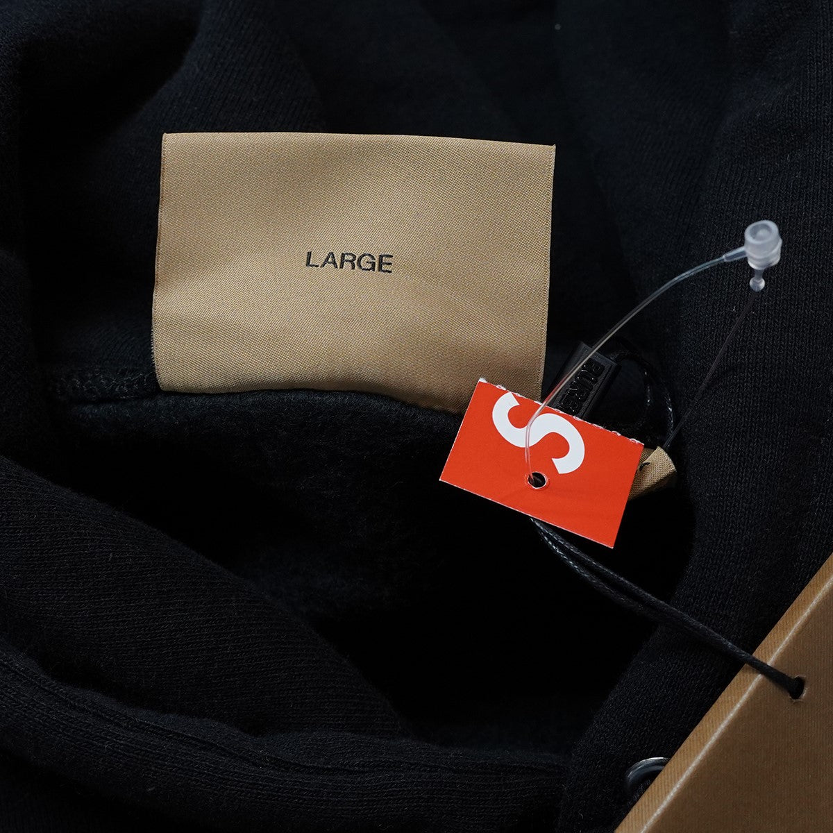 Supreme×BURBERRY 22SS Burberry Box Logo Hooded Sweatshirtバーバリー チェック ボックスロゴ フーデッドスウェットシャツ パーカー 古着・中古-6枚目のアイテム画像