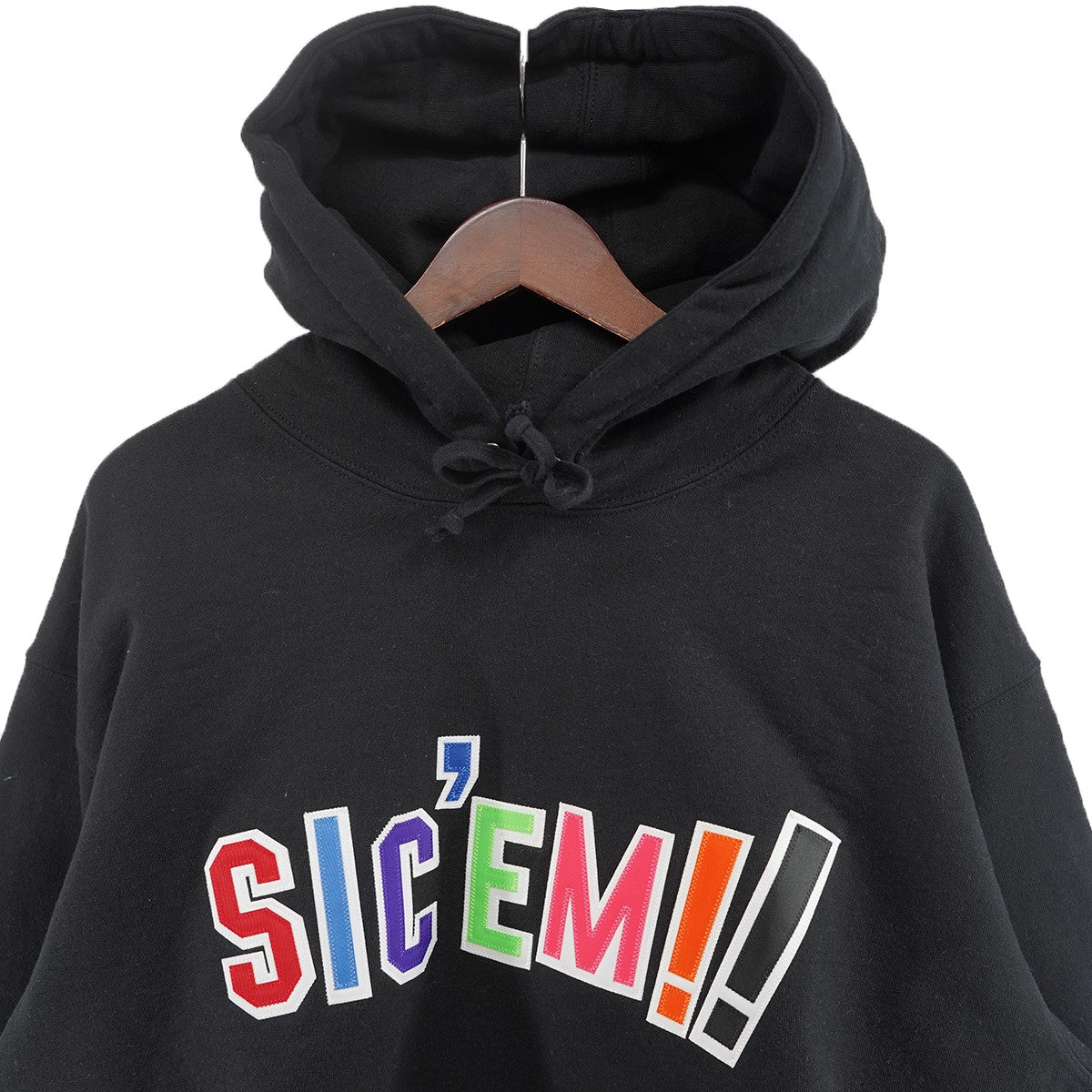 Supreme×WTAPS 21AW WTAPS Sic’em! Hooded Sweatshirtコラボ ロゴ パーカー フーデッドスウェットシャツ 古着・中古-6枚目のアイテム画像