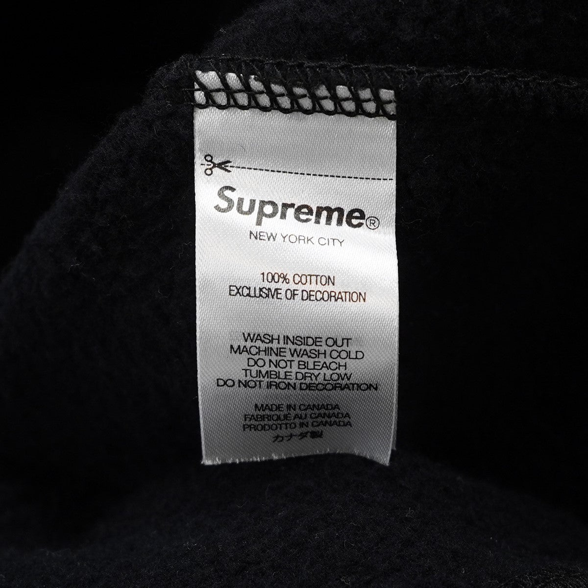 Supreme×WTAPS 21AW WTAPS Sic’em! Hooded Sweatshirtコラボ ロゴ パーカー フーデッドスウェットシャツ 古着・中古-8枚目のアイテム画像