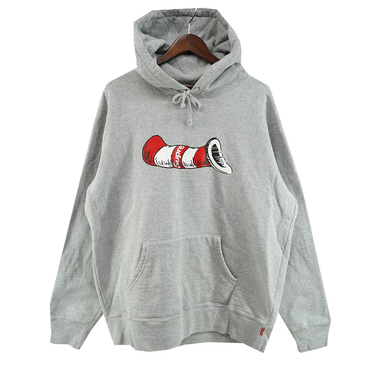 Supreme 18AW Cat in the Hat Hooded Sweatshirtキャット インザ ハット ロゴ パーカー フーデッドスウェットシャツ 古着・中古-1枚目のアイテム画像