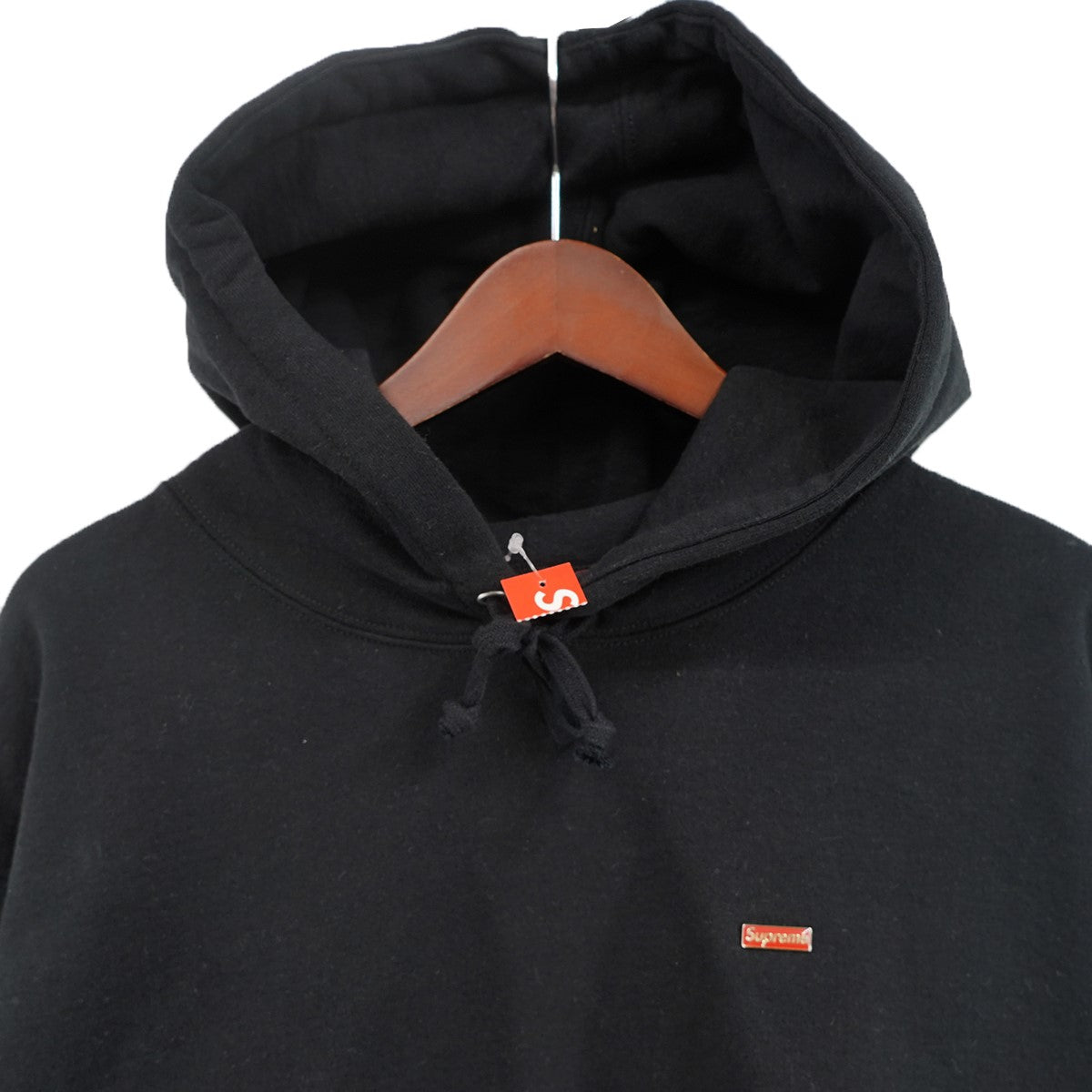 Supreme 22SS Enamel Small Box Hooded Sweatshirtエナメル スモール ボックスロゴ パーカー フーデッドスウェットシャツ 古着・中古-3枚目のアイテム画像