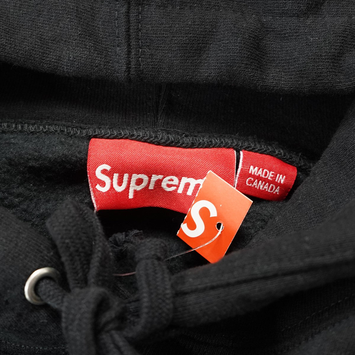 Supreme 22SS Enamel Small Box Hooded Sweatshirtエナメル スモール ボックスロゴ パーカー フーデッドスウェットシャツ 古着・中古-5枚目のアイテム画像