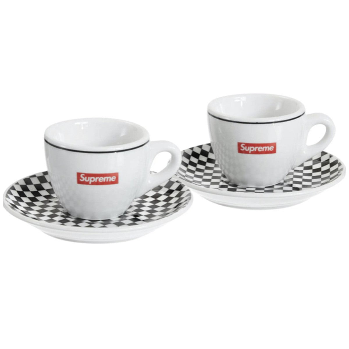 22SS IPA Porcellane Aosta Espresso Set (Set of 2)イパ ロゴ 陶器 エスプレッソカップ ソーサー 2セット