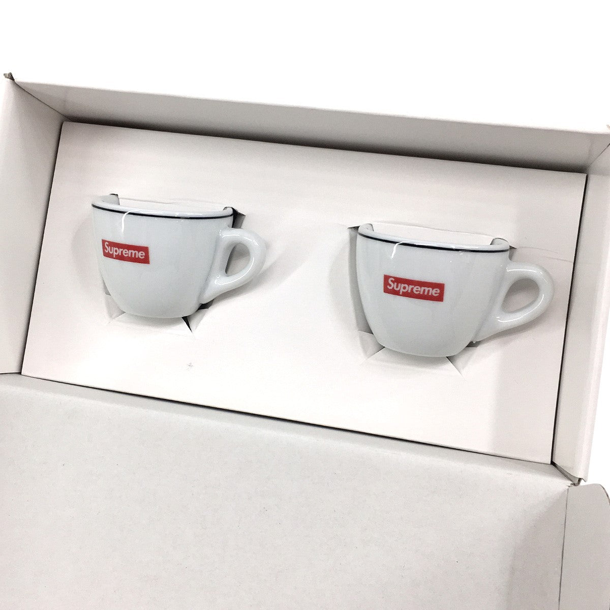 22SS IPA Porcellane Aosta Espresso Set (Set of 2)イパ ロゴ 陶器 エスプレッソカップ ソーサー 2セット