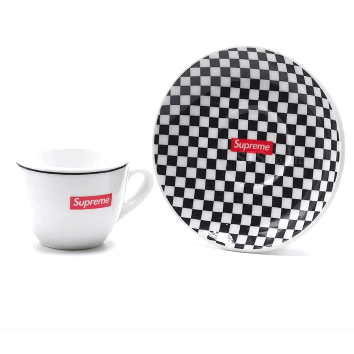 22SS IPA Porcellane Aosta Espresso Set (Set of 2)イパ ロゴ 陶器 エスプレッソカップ ソーサー 2セット