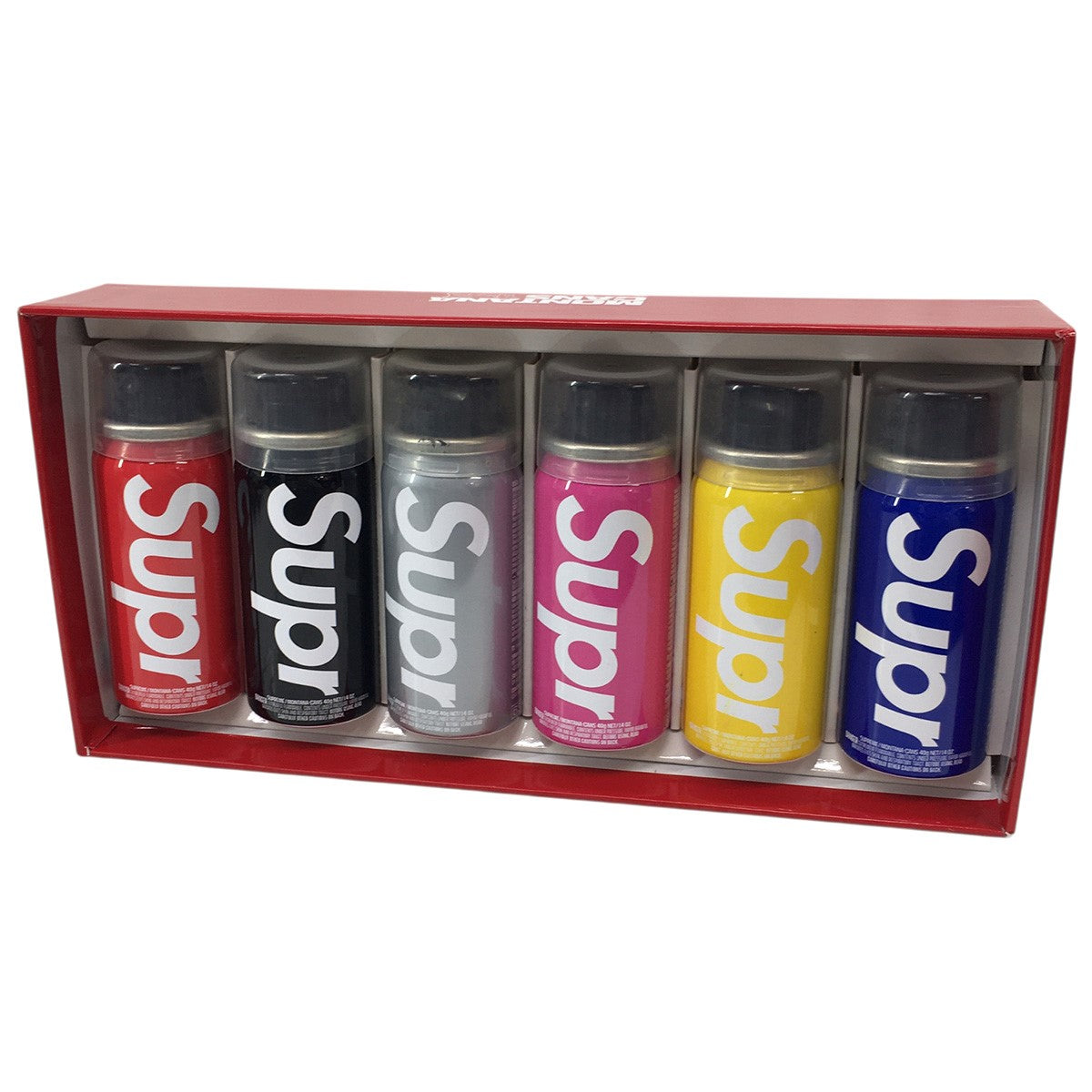 Supreme 21SS Montana Cans Mini Can Setモンタナ ミニ スプレー缶 6色セット 古着・中古-1枚目のアイテム画像