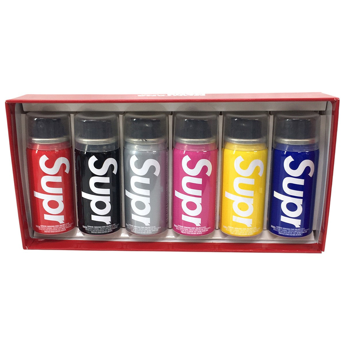 Supreme 21SS Montana Cans Mini Can Setモンタナ ミニ スプレー缶 6色セット 古着・中古-3枚目のアイテム画像