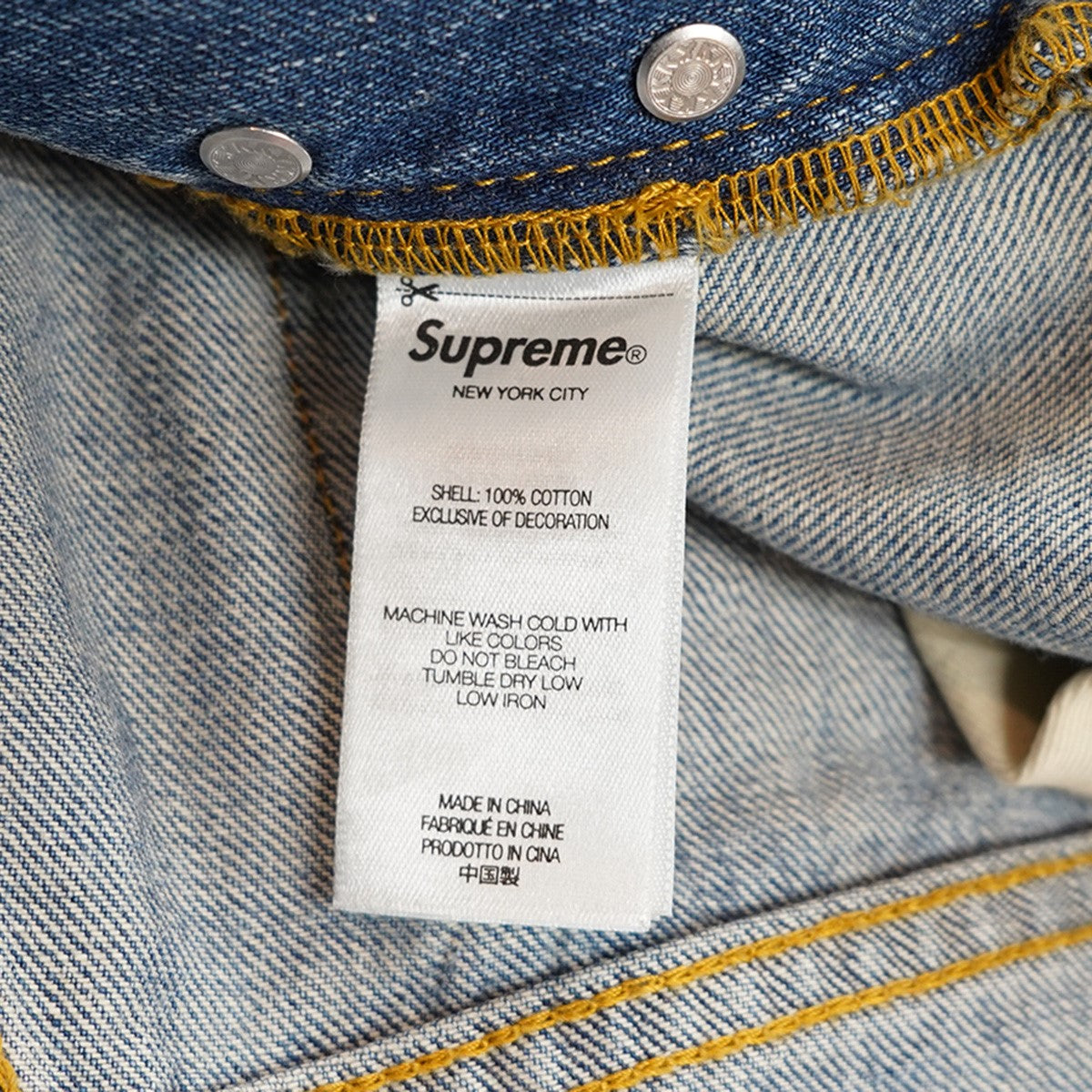 Supreme(シュプリーム) 25AW Regular Jean Vintage ヴィンテージ 汚し