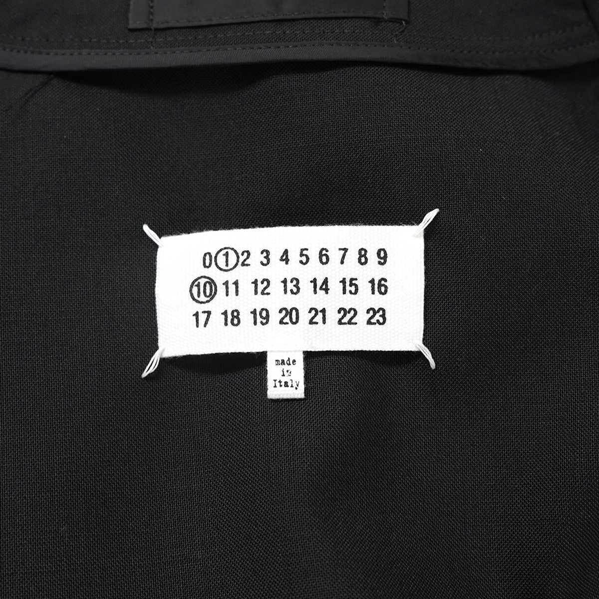 25AW ノーカラージャケット 四つタグ フォーステッチ