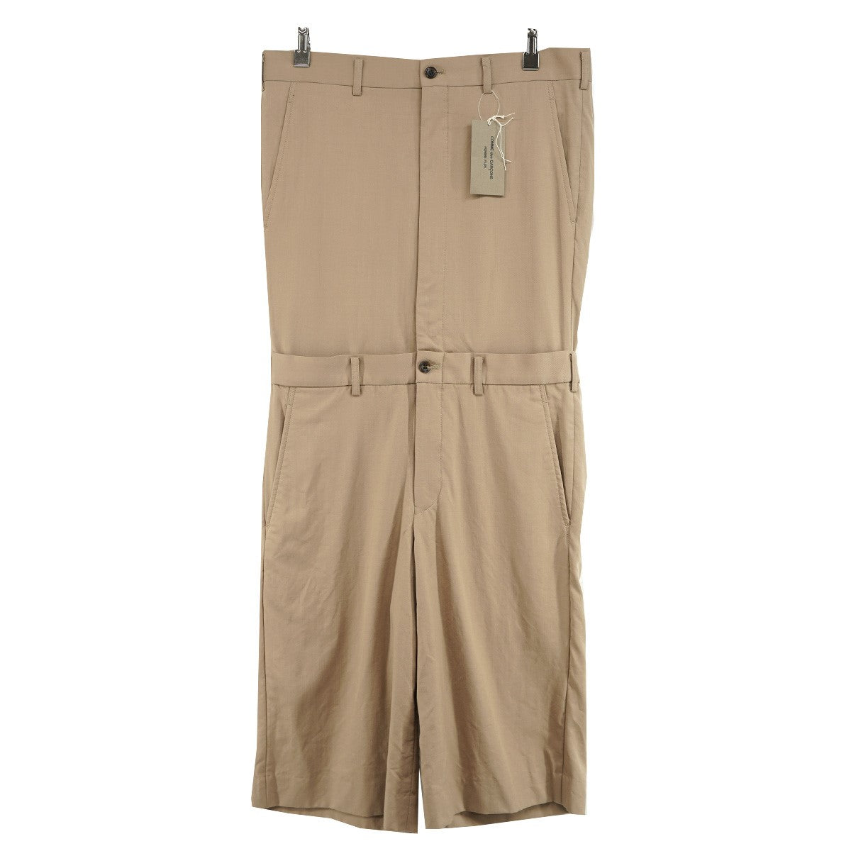 24SS ウエスト 2 ドッキング ハーフパンツ ショーツ