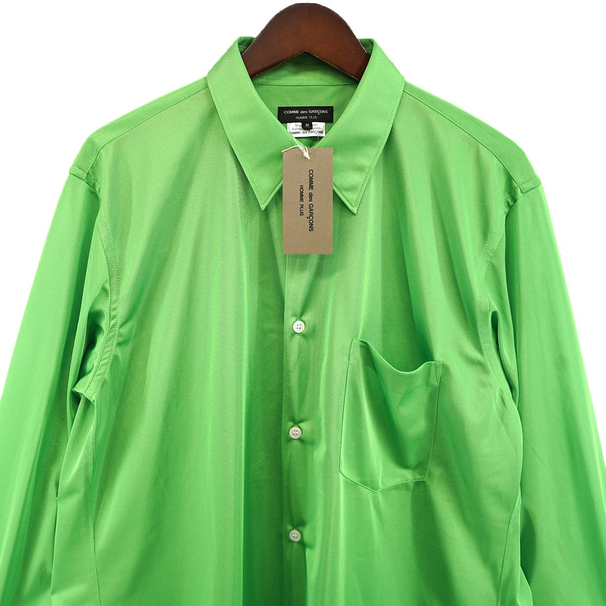 COMME des GARCONS HOMME PLUS 26SS レギュラーカラー ポリエステルシャツ 古着・中古-2枚目のアイテム画像