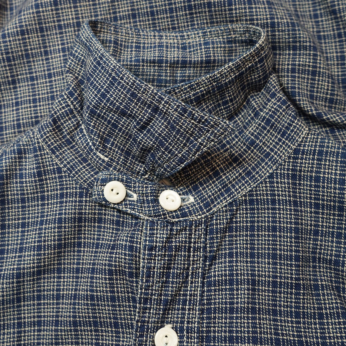 POST O’ALLS×MOUNTAIN RESEARCH コラボレーション デッドストック チェック シャツ 古着・中古-5枚目のアイテム画像