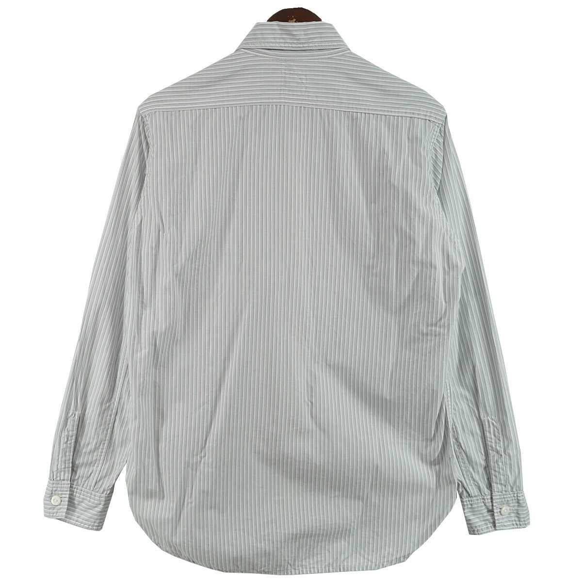 POST O’ALLS×MOUNTAIN RESEARCH No．1 Shirt Animal Embroideryコラボレーション ストライプ シャツ 古着・中古-4枚目のアイテム画像