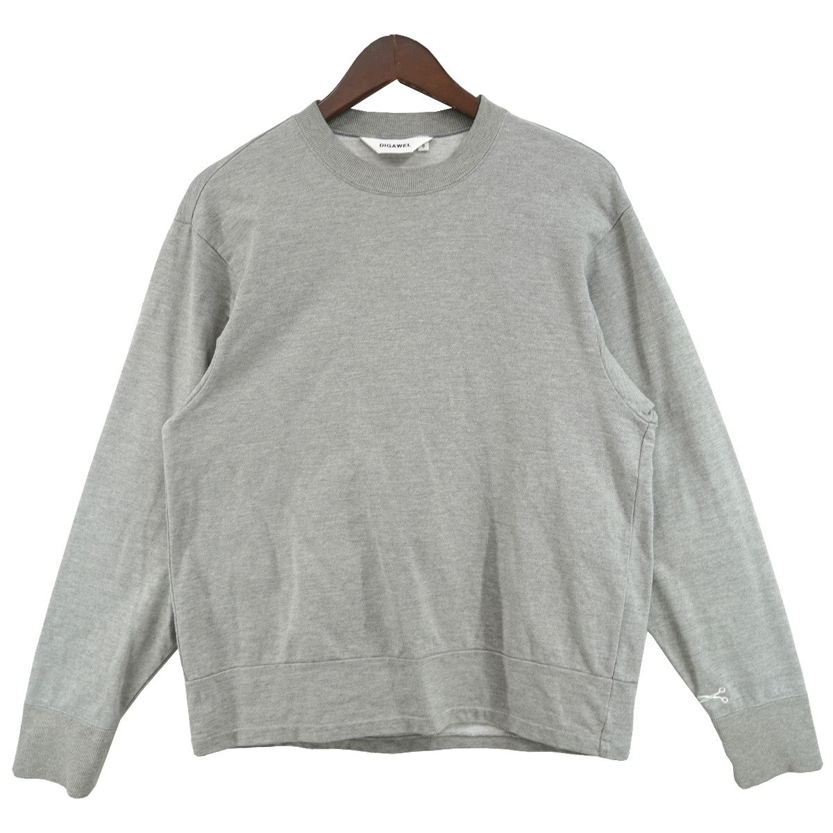 22AW Sweatshirt ライトウェイトハサミ刺繍 薄手 スウェット トレーナー