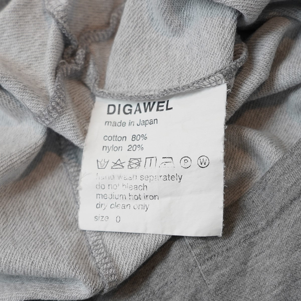 22AW Sweatshirt ライトウェイトハサミ刺繍 薄手 スウェット トレーナー