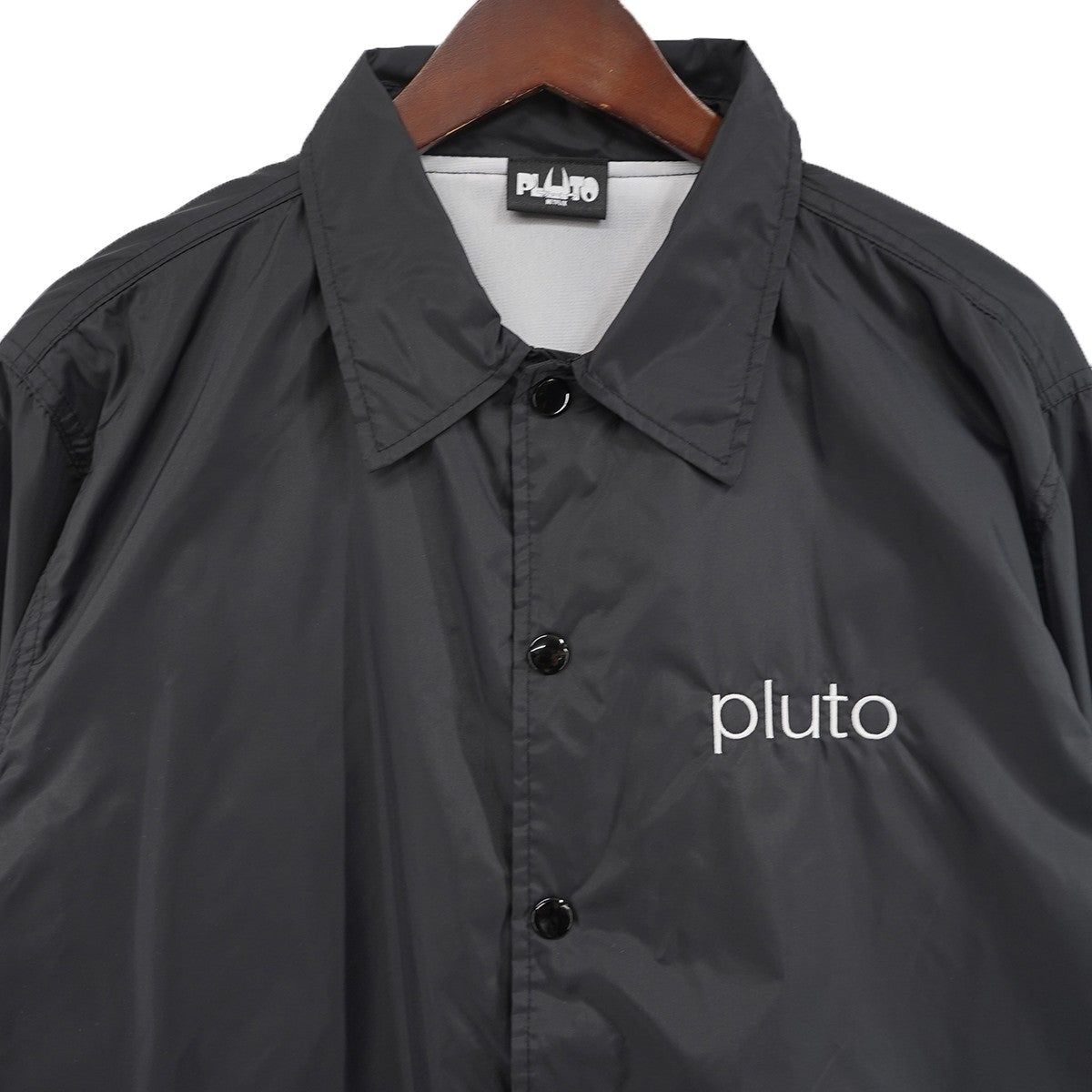 23AW × PLUTO greatest robot on earth coach jacket浦沢直樹 アニメ プルートウ ロゴ バックプリント コーチ ジャケット