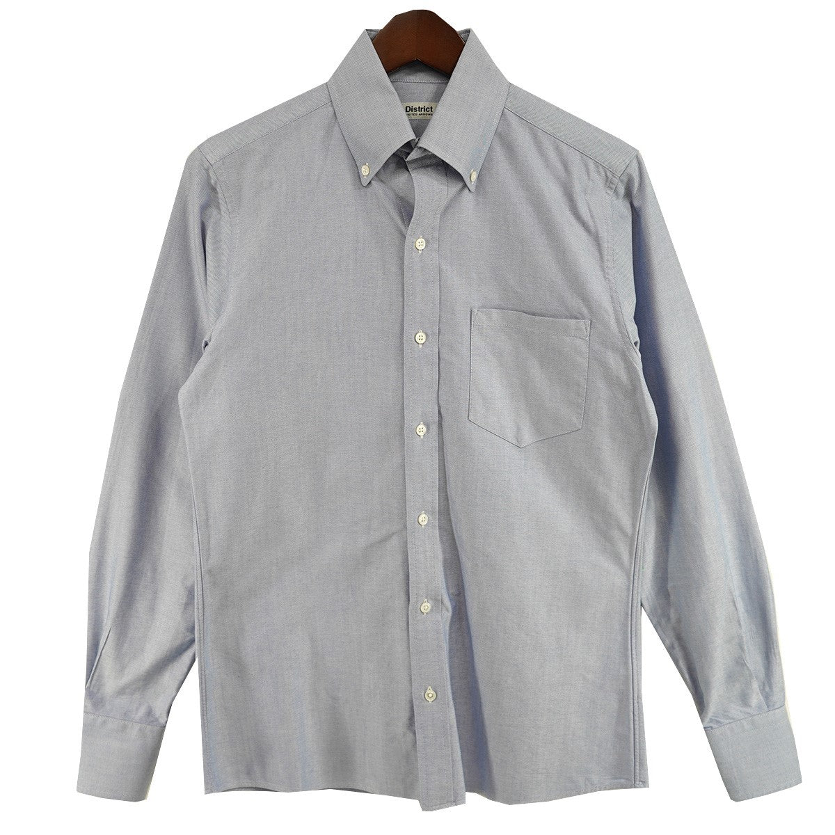 District UNITED ARROWS オックスフォード ボタンダウンシャツ 古着・中古-1枚目のアイテム画像