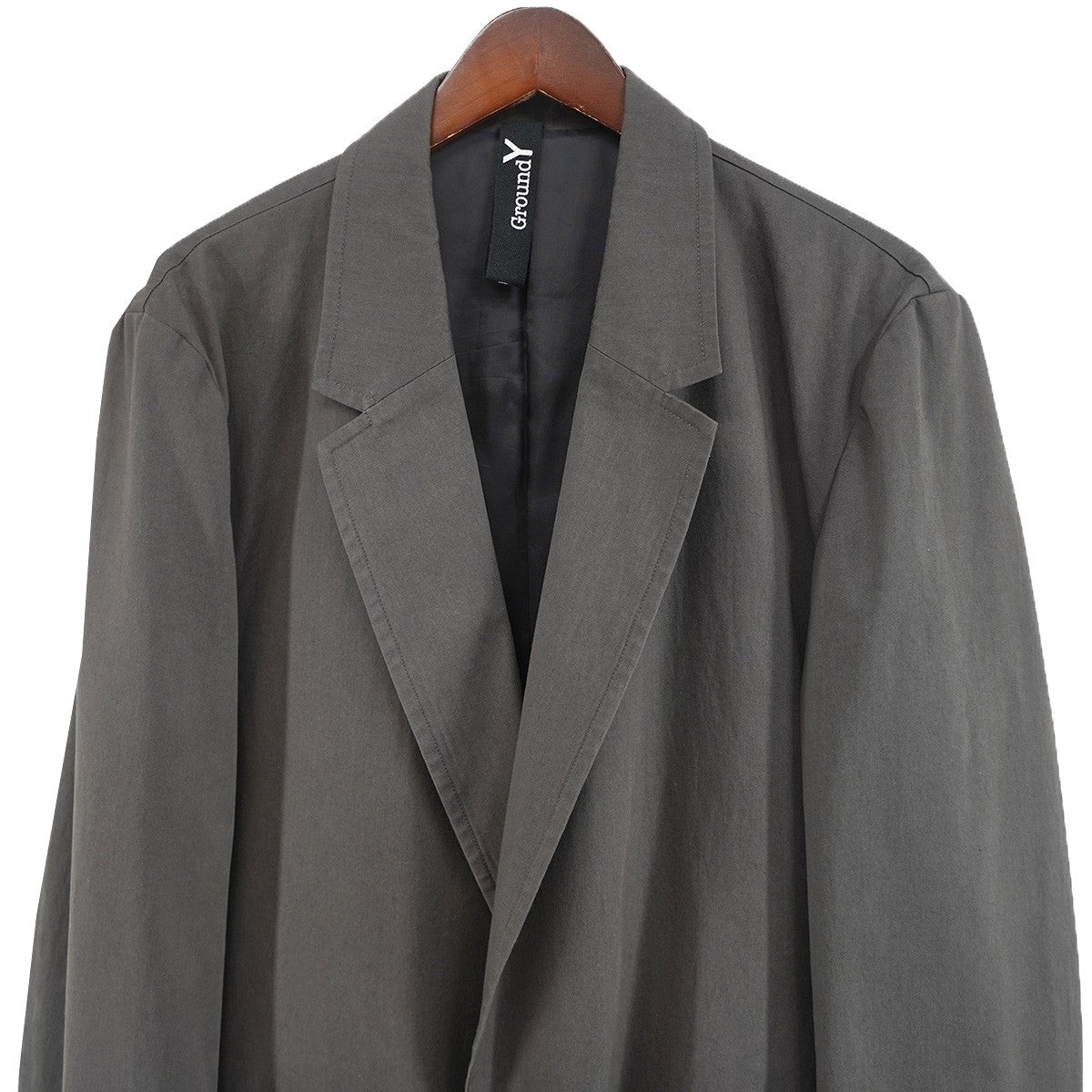 22SS 30／Cotton Twill 1B Long Jacket1つボタン ロングジャケット コート