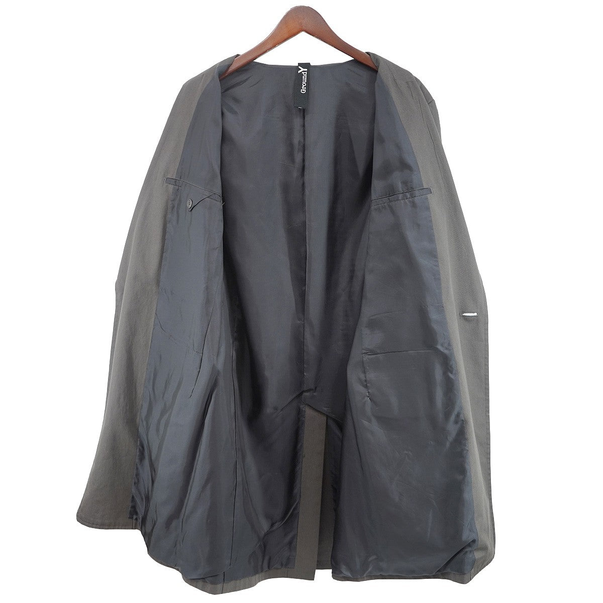 22SS 30／Cotton Twill 1B Long Jacket1つボタン ロングジャケット コート