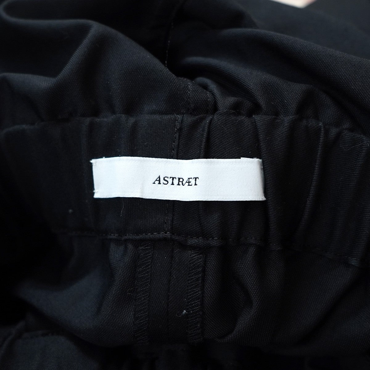ASTRAET 23AW ツイル スタンドカラー玉縁ポケット 切替 ワイド ストレートシルエット オールインワン定価41900円 5426-270-279 古着・中古-6枚目のアイテム画像