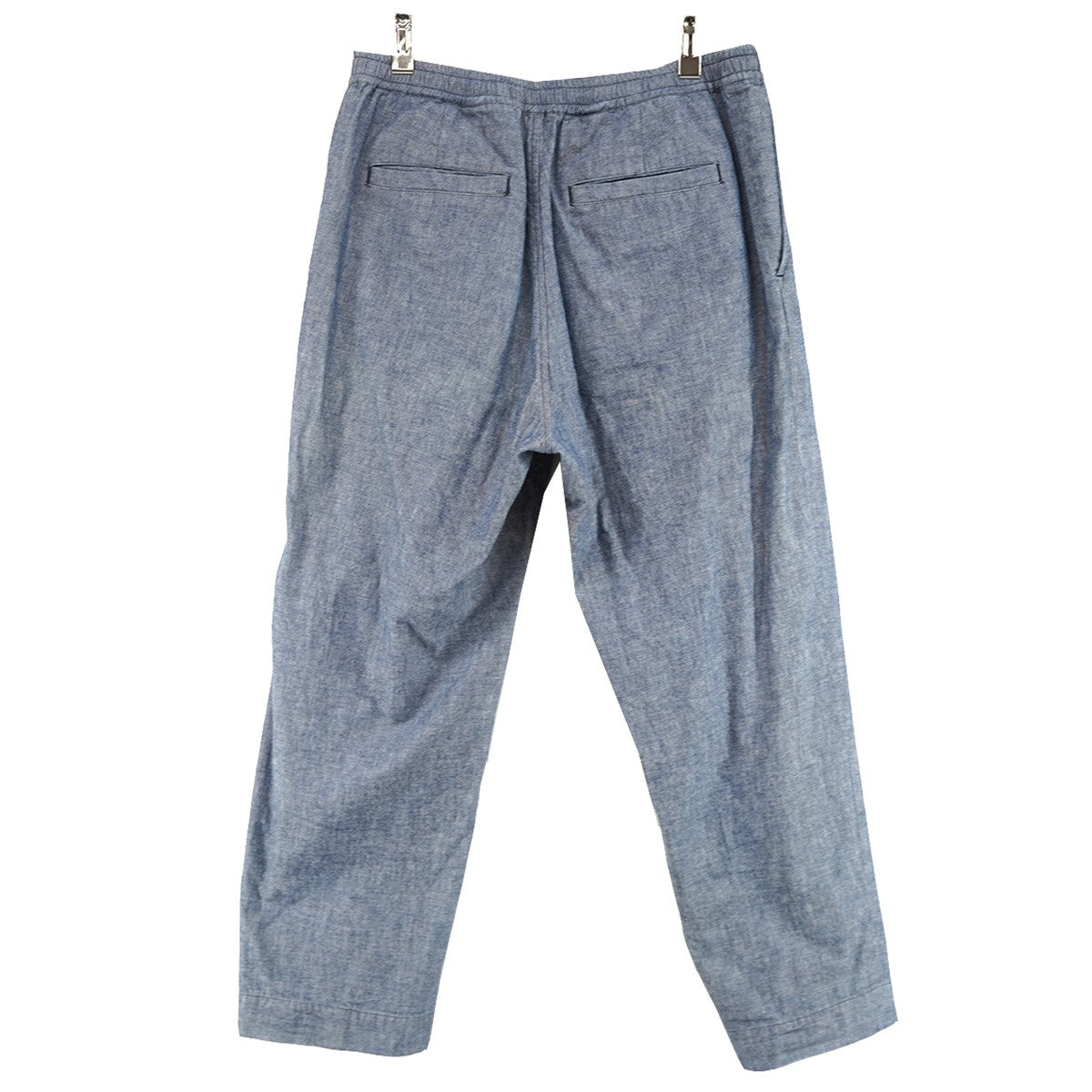 UNIVERSAL PRODUCTS． CHAMBRAY EASY ANKLE PANTSシャンブレー イージー アンクル パンツ 古着・中古-2枚目のアイテム画像