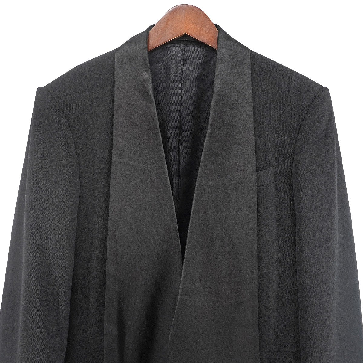 16AW リカルド期 スカーフラペル テーラード タキシードジャケット